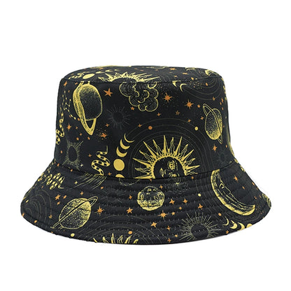 Bucket hat with print