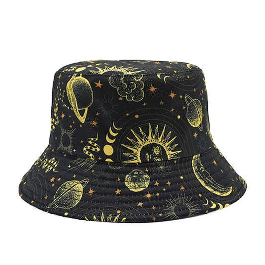 Bucket hat with print