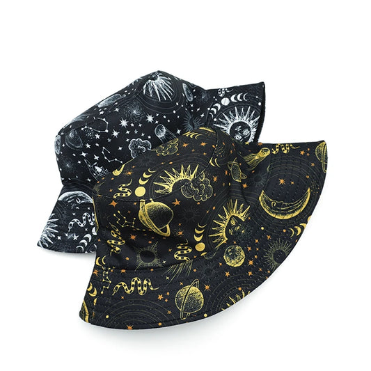 Bucket hat with print