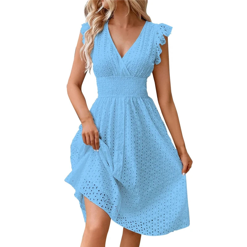 OceanBloom Dress