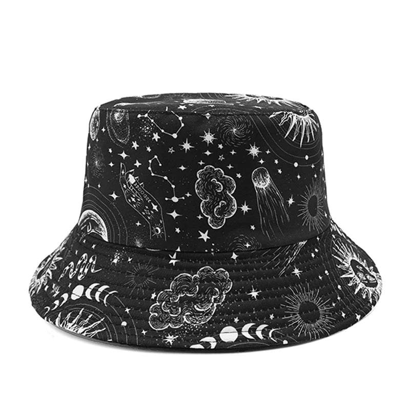 Bucket hat with print